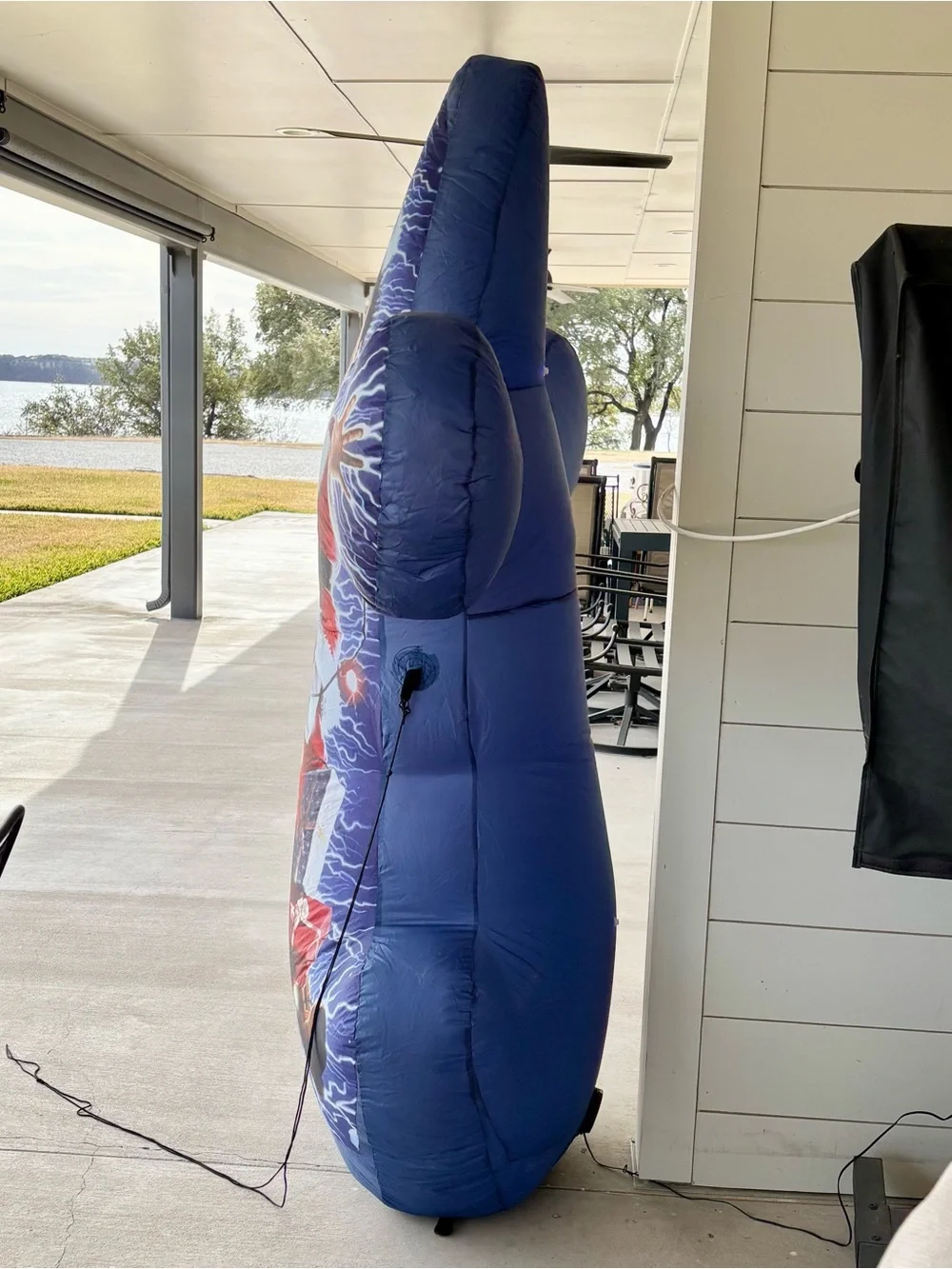 Gemmy Christmas Vacation Clark Griswold Electrocuted 6ft Airblown Inflatable
